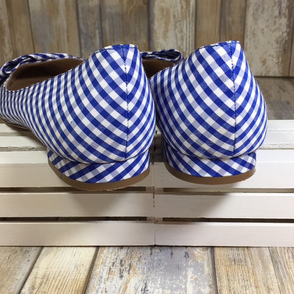 🌺Talbots Blue Edison D’orsay Bow Shoe - Picture 8 of 9